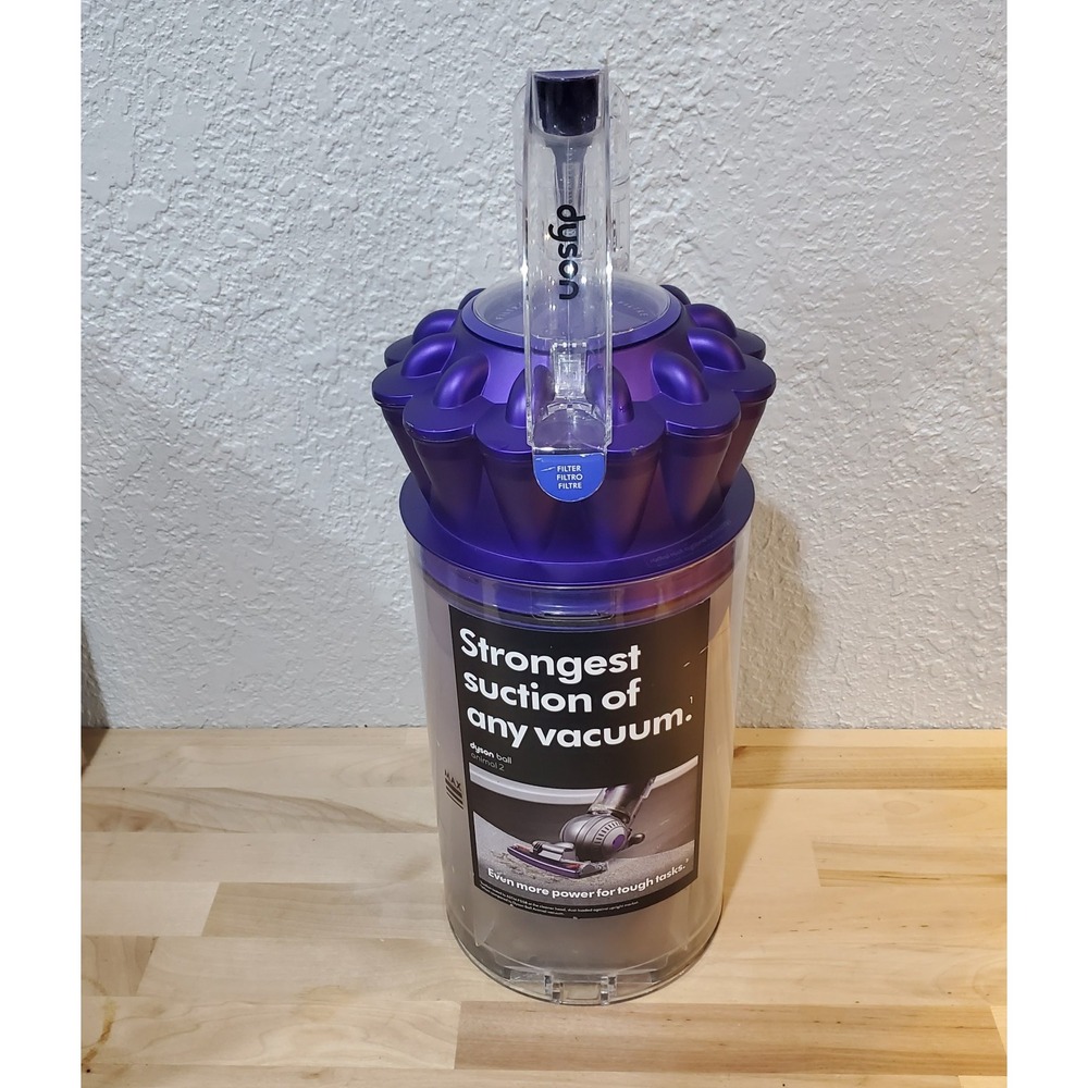 Dyson UP13 UP20 UP30 DC65 DC66 CANISTER DUST BIN CAN w/ CYCLONE 920624-03 Purple